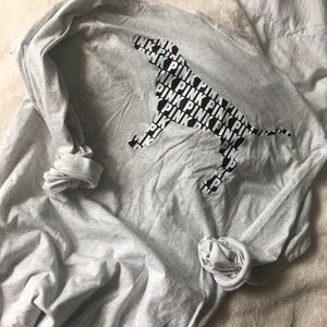 PINK | Long Sleeve Campus Tee